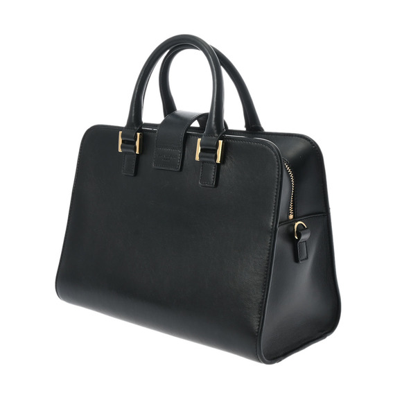 Saint Laurent Calf Black Grain Baby Leather Handbag Cabas - Picture 1 of 15